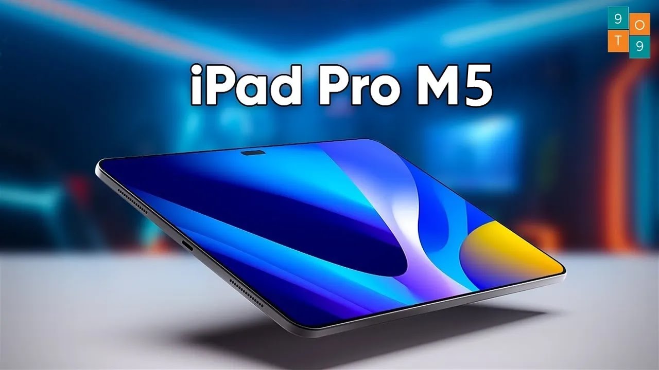 Appleプロモーション動画内のiPad Pro M5イメージ
